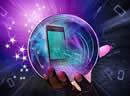 crystal ball mobile