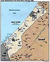 Gaza map