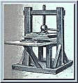 old printing press