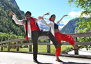 dancing in the Alps